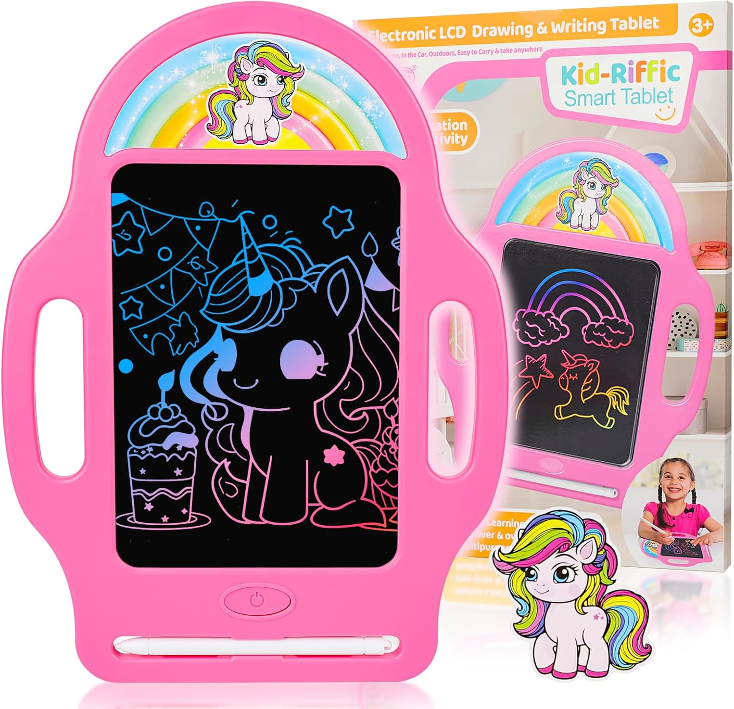 4 Pack LCD Writing Tablet for Kids,